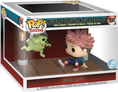Zdjęcie produktu dla Funko POP Moment Jujutsu Kaisen 1541 Yuji Itadori with Cursed Doll  Special Edition Limitowana Figurka Kolekcjonerska
