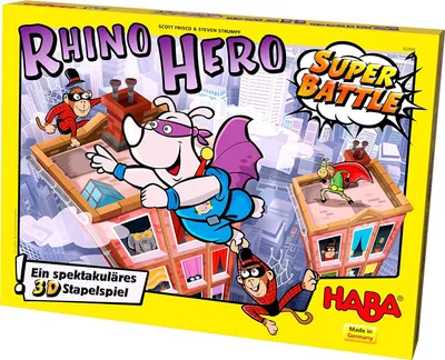 Produktbild von Haba Rhino Hero – Super Battle; 302808