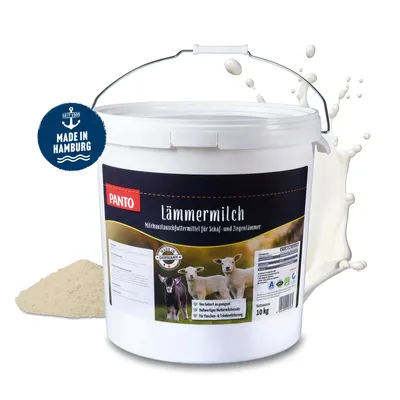 Produktbild von PANTO Lämmermilch 10kg Eimer - Muttermilchersatz Schaf- und Ziegenlämmer