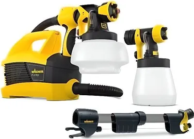 Immagine prodotto di Pistola a spruzzo WAGNER Sprayer W690, bassa pressione, serbatoio da 800 ml e 1300 ml, per pareti, soffitti, vernici e smalti