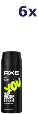 Produktbild von 6x Axe Body Spray You 150ML