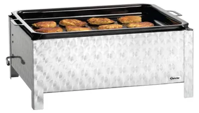 Imagen del producto de Estufa de cocina a gas TB1000PF con sartén para asar y 3 quemadores