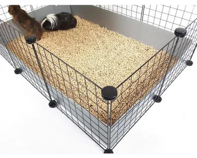 Obrázok produktu pre C&C Modulárna klietka 4x2 145 x 75 cm strieborná