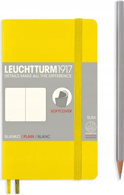 Produktbild von LEUCHTTURM1917 Taschennotizbuch A6 Glatt WEICH