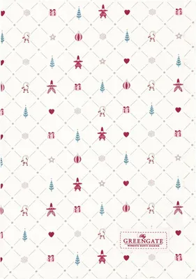 Produktbild von Greengate Clarina Geschirrtuch white 70x50cm