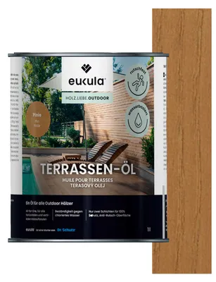Produktbild von Eukula Terrassen-Öl, 1 Liter, Pinie