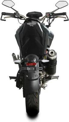 Produktbild von MIVV GP komplette schwarze Auspuffanlage für ZONTES zt 125 u