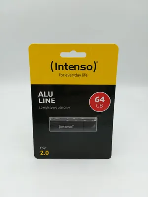 Produktbild von Intenso Alu Line USB-Stick 64 GB USB Typ-A 2.0 Anthrazit