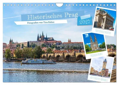 Produktbild von Historisches Prag (Wandkalender 2027 DIN A4 quer), CALVENDO Monatskalender