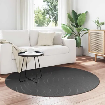 Produktbild von Bereichsteppiche Rund PALMERAS Anthrazit Ø 160 CM Polyester