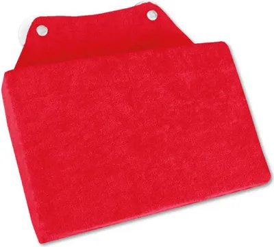 Produktbild von Badewannenkissen in 16x25cm, Farbe: Rot