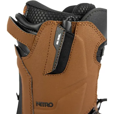 Image de Chaussure de snowboard Nitro pour homme PROFILE TLS STEP ON, taille : 42,5, couleur : marron