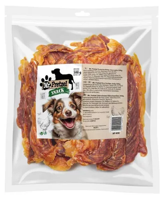 Obrázek produktu pro Psí pamlsky Mr. Pretzel Sušené kuřecí řízky 500g