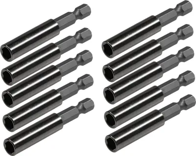 Produktbild von 10er Set Magnet Bithalter magnetischer Bit Halter 60mm 10 Stück