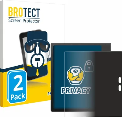 Produktbild von 2x BROTECT Sichtschutzfolie für Boox Go Color 7 Gen II Anti-Spy Privacy Sichtschutz Blickschutz Folie Blaulicht-Schutz