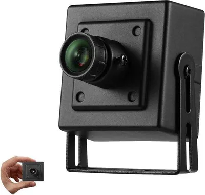 Obrázek produktu pro Mini kovová IP kamera 5 MP HD, černá, noční sledování