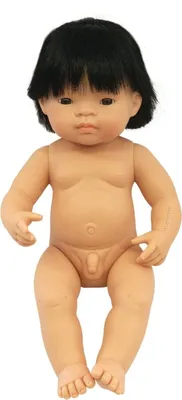 Produktbild von Miniland Puppe asiatischer Junge 38cm - pädagogische Spielzeugpuppe