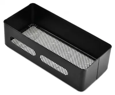 Immagine prodotto di Scaffale magnetico per spezie, nero, 27,5x12x7 cm, Acciaio al carbonio