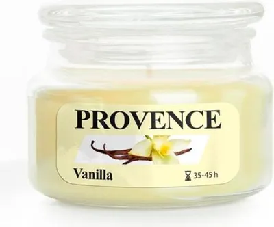 Obrázok produktu pre Sviečka V Skle S Viečkom 200G Vanilka