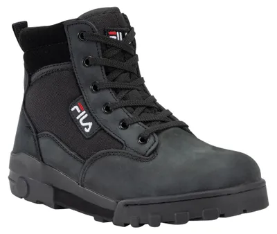 Produktbild von Fila - "Grunge II" Sneaker für Damen, Leder, Knöchelhoch PP11142 (38 EU) (Schwarz)