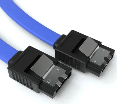 Produktbild von JAMEGA SATA-III-Datenkabel, Blau, 0,5 m