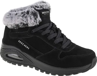 Produktbild von Skechers Damen-High-Top-Sneaker gefüttert UNO RUGGED WINTRINESS Schwarz, Farbe:schwarz, EU Größe:36