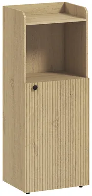 Immagine prodotto di Mobiletto da bagno con ripiani regolabili | Colore: Marrone | Dimensioni: 40x31x104 cm