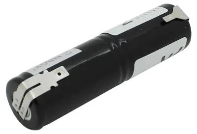 Produktbild von Notleuchtenakku NiMH 2,4V 2500mAh L1x2 Sub-C mit Faston-Anschluss +4,8mm / -2,8mm ersetzt Zumtobel 59004662
