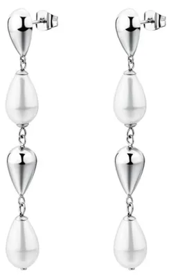 Immagine prodotto di Orecchini lunghi moderni con perle artificiali Perfect BPC76