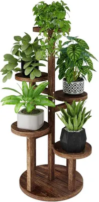Image de Table de jardin - Support pour plantes d'intérieur - Bac à plantes