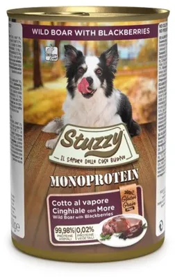 Image de STUZZY Dog en boîte Monoprotéines de sanglier 400 g