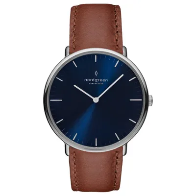 Image de Nordgreen Copenhagen - NR32SILEBRNA - Montre Bracelet - Femmes - Quartz - NATIVE