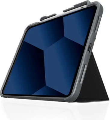Image de STM Dux Plus - Étui blindé pour iPad 10,9" (2022) MIL-STD-810G avec rechargement Apple Pencil (Bleu minuit)