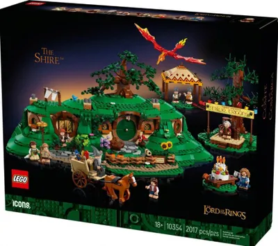 Obrázok produktu pre LEGO ICONS Pán prsteňov: Kraj, Stavebnica, 18 rok / roky, Plast, 2017 kusov, 2,94 kg
