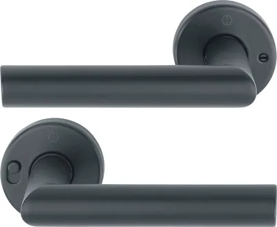 Produktbild von Drckergarnitur Amsterdam E1400Z/42VR Edelstahl F9714M rund DIN rechts D/D