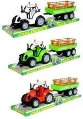 Produktbild von Traktor mit Anhänger Mix (Spielzeug, Fahrzeuge)