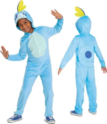 Produktbild von Pokemon Sobble Karnevalskostüm blau verkleiden 126-136 cm (7-8 Jahre)