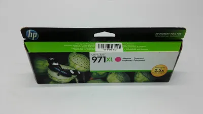Produktbild von HP 971XL Magenta Original Tintenpatrone mit hoher Reichweite, Hohe (XL-) Ausbeute, Magenta, Tinte auf Pigmentbasis, 80,5 ml, 1 Stück(e), 6600 Seiten