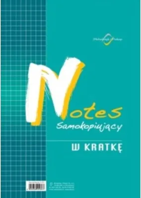 Produktbild von Notes samokopiujący w kratkę N-103-3
