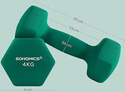 Immagine prodotto di Set per allenamento della forza: 2 anelli con pesi da 4 kg