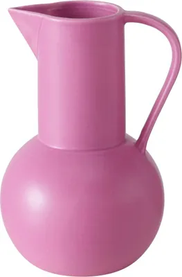 Produktbild von Dekovase ZUKY, Steinzeug, rosa matt, H. 25 cm