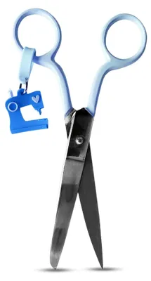 Produktbild von Stoffschere - Nähschere - Präzisionsschneider - 15 cm (Blau)