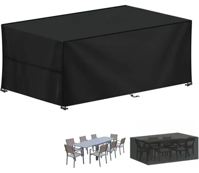Obrázok produktu pre Ochranný obal na záhradný nábytok, rozmery 220x80x80 cm, vodeodolný, vyrobený z tkaniny Oxford 420D