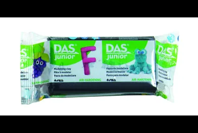 Zdjęcie produktu dla DAS Junior, Ciasto do modelowania, Czarny, Dziecko, 1 kol., 3 lat(a), 100 g