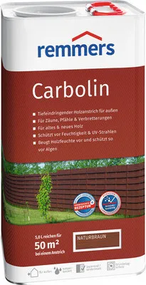 Produktbild von Remmers Carbolin Holzlasur naturbraun 5 l