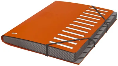 Produktbild von Oxford Ordnungsmappe for Business 400033686 DIN A4 12Fächer PP orange