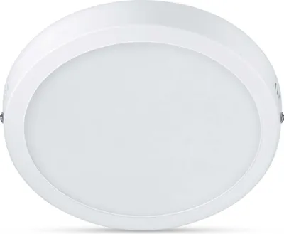 Image de Philips LED Spot à encastrer Slim Surface DL252 12W 2700K rond, blanc