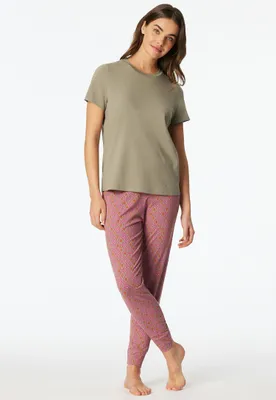 Produktbild von Schiesser Damen T-Shirt Rundhals Gr. 38 jade