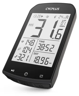 Image de Compteur vélo GPS compteur de vitesse - Sans fil - Écran LCD 2,9 pouces - Étanche IPX6 - Batterie 1100 mAh