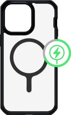Imagen del producto de ITSKINS ITHYBSOLMAGIP14PMBK, funda para iPhone 14 Pro Max, color , transparente
